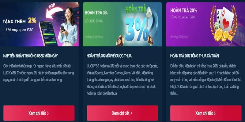 Khuyến mãi hấp dẫn 8888vi nhà cái